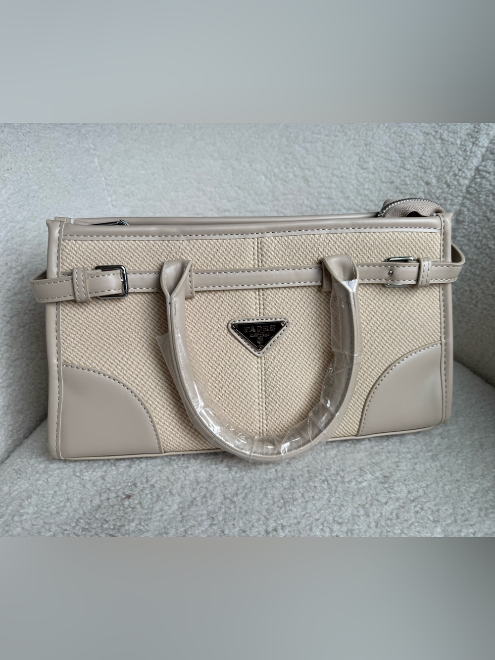Padre Beige Fashioned Handbag